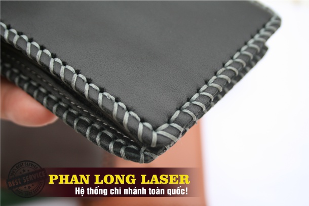 Bán Sỉ, Bán Lẻ Ví Da, Bóp Da may bằng tay thủ công Handmade khắc tên laser